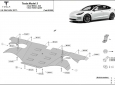 Scut motor spate Tesla Model 3 AWD 3