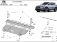 Scut motor Hyundai Santa Fe 3