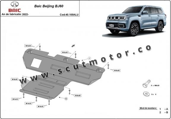 Scut motor din aluminiu Baic Beijing BJ60