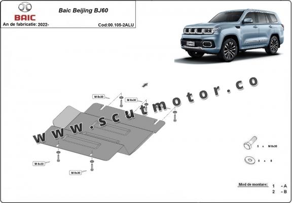 Scut reductor din aluminiu Baic Beijing BJ60