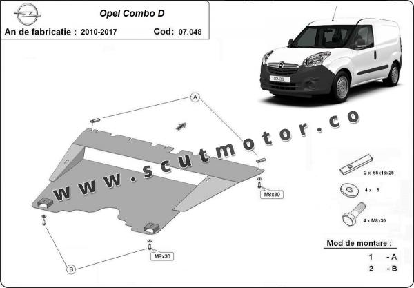 Scut motor Opel Combo 3