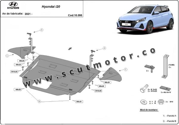 Scut motor Hyundai i20 1