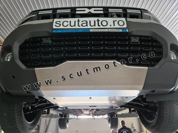 Scut motor din aluminiu Dacia Duster - 4x4 3