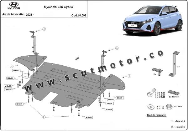 Scut motor Hyundai i20 Hybrid 1