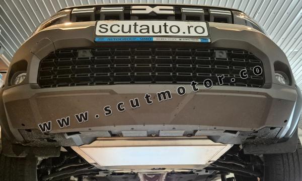 Scut motor din aluminiu Dacia Duster - 4x2 +4x4 7