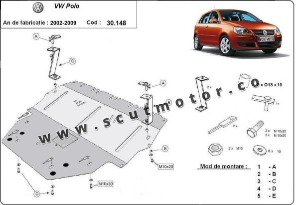 Scut motor VW Polo - diesel 1