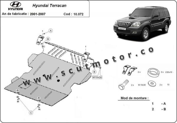 Scut motor Hyundai Terracan 3