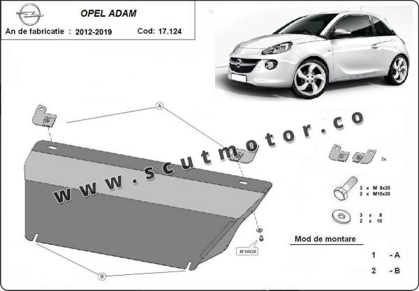 Scut motor Opel Adam 3