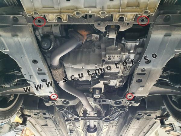 Scut motor metalic Opel Zafira C 4