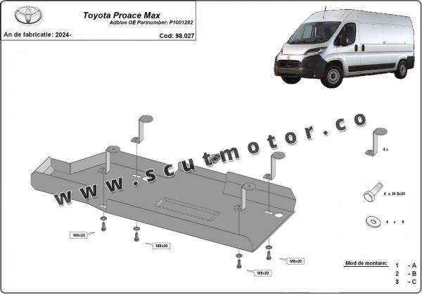 Scut rezervor AdBlue Toyota Proace Max - P1001282 3