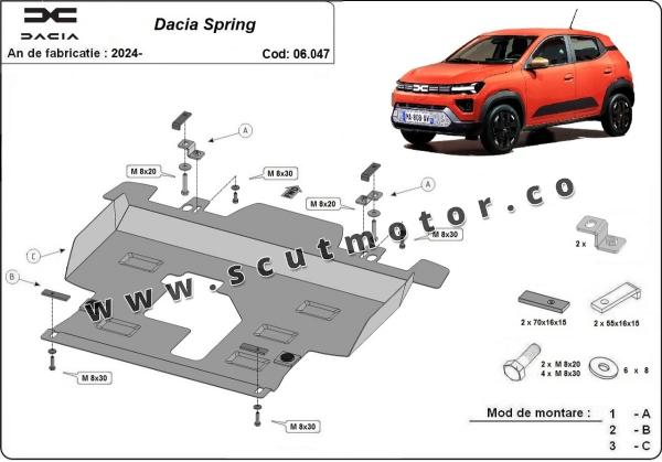 Scut motor Dacia Spring 3