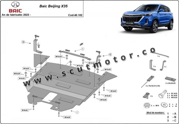 Scut Motor Baic Beijing X35 3